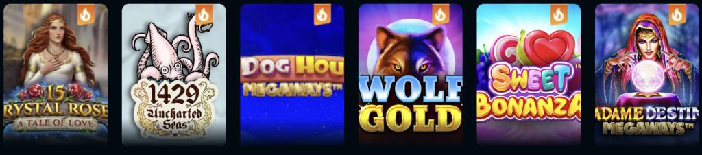 LevelUp Casino Games Library